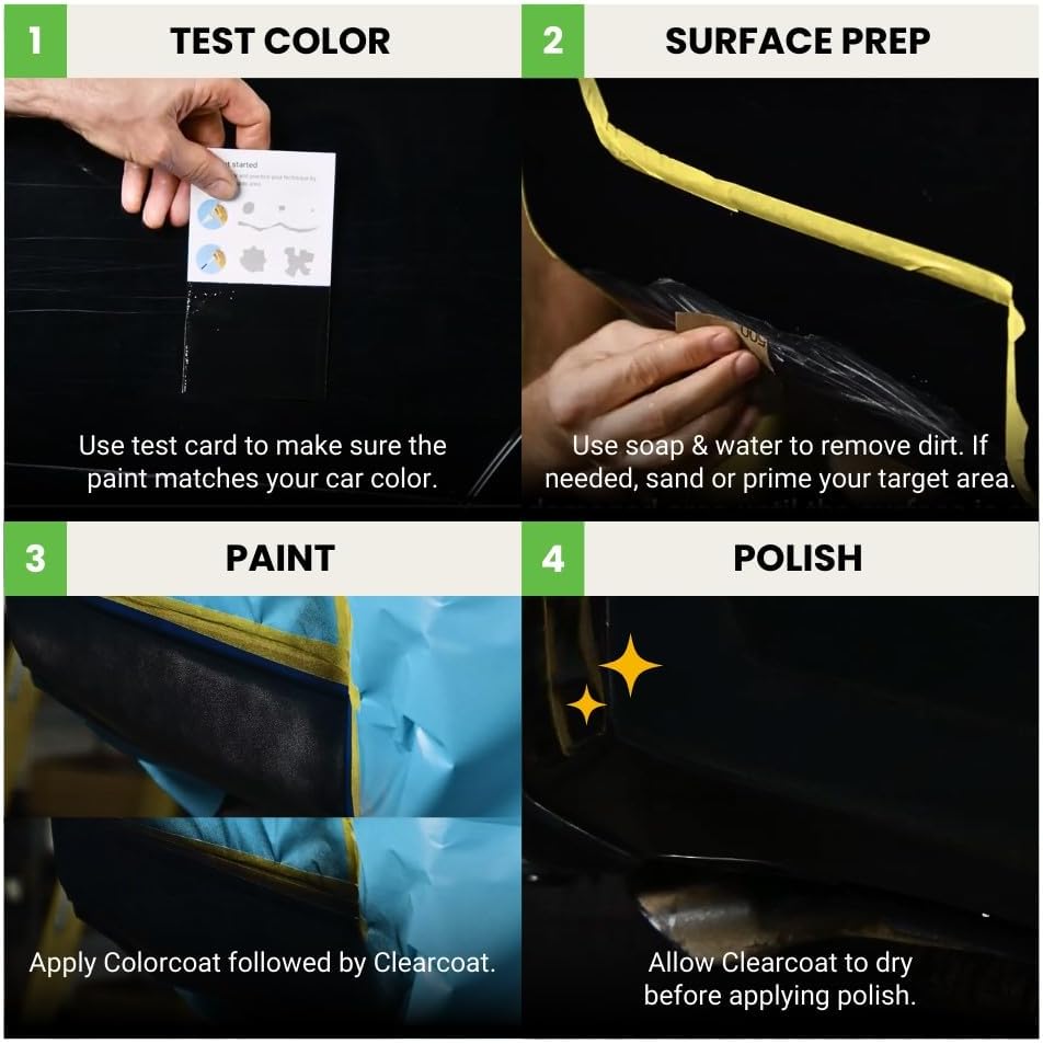 TouchUpDirect 8V5 Shoreline Blue Pearl Compatible with Toyota Exact Match Touch Up Paint Aerosol - Platinum Kit