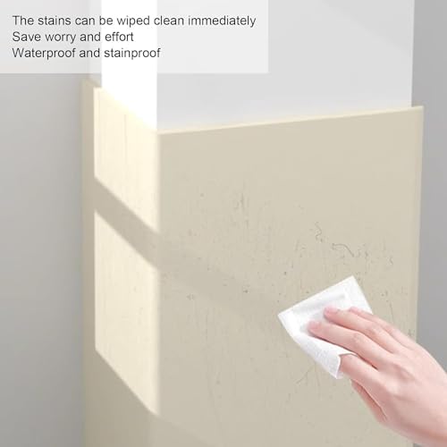 Self-Adhesive Garage Wall Protectors - Grey Rubber Foam Guards for Studio & Gym, 39.3x39.3in (100x100cm) - Wall Protection & Damage Prevention