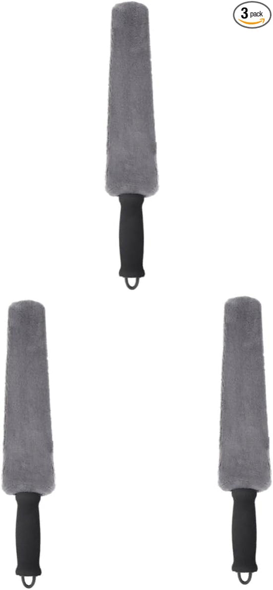 PRETYZOOM 3pcs Vent Brush Cleaner Soft Bristle Automotive Air Conditioner Outlet Duster Tool for Detailed Cleaning Trucks Suvs for Dust Removal Tight Spaces