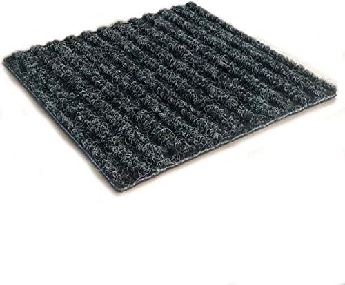 KOECKRITZ Heavy Duty Durable All Weather Indoor/Outdoor Non Slip Entrance Mat Rugs and Runners for Office Business Building Home Garage Front Door (6' x 11', Charcoal)
