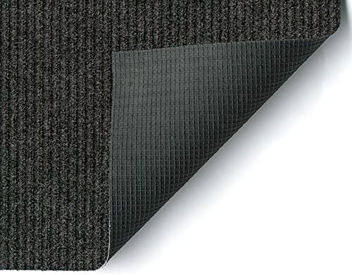 KOECKRITZ Heavy Duty Durable All Weather Indoor/Outdoor Non Slip Entrance Mat Rugs and Runners for Office Business Building Home Garage Front Door (6' x 35', Charcoal)