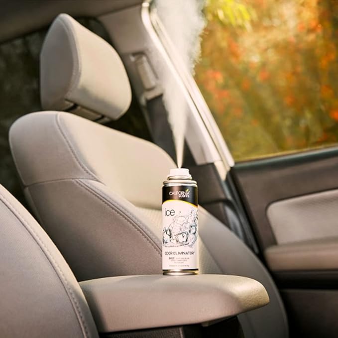 California Scents Car Fogger and Odor Eliminator (6 Packs, Ice)