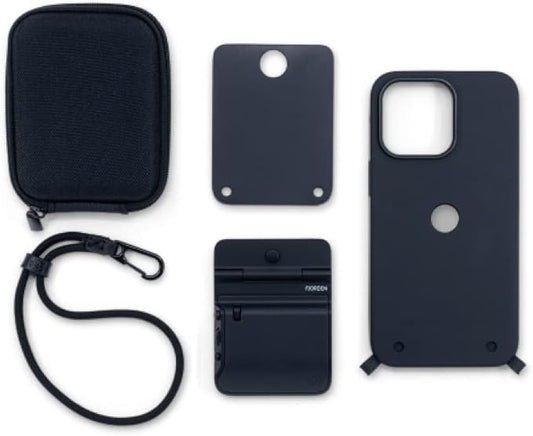 FJORDEN Pro Bundle for iPhone 14 Pro Max - Includes Fjorden Camera Grip, MagSafe iPhone Case, Wrist Strap & Carry Case - Shoot Like A Pro with Your iPhone