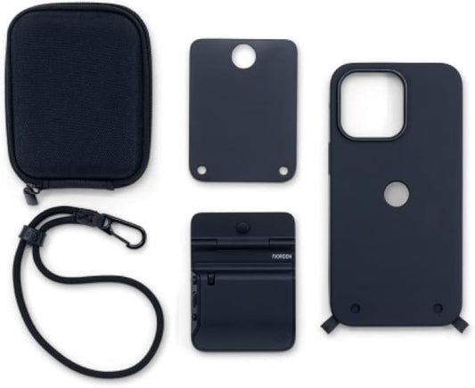 FJORDEN Pro Bundle for iPhone 13 Pro - Includes Fjorden Camera Grip, MagSafe iPhone Case, Wrist Strap & Carry Case - Shoot Like A Pro with Your iPhone