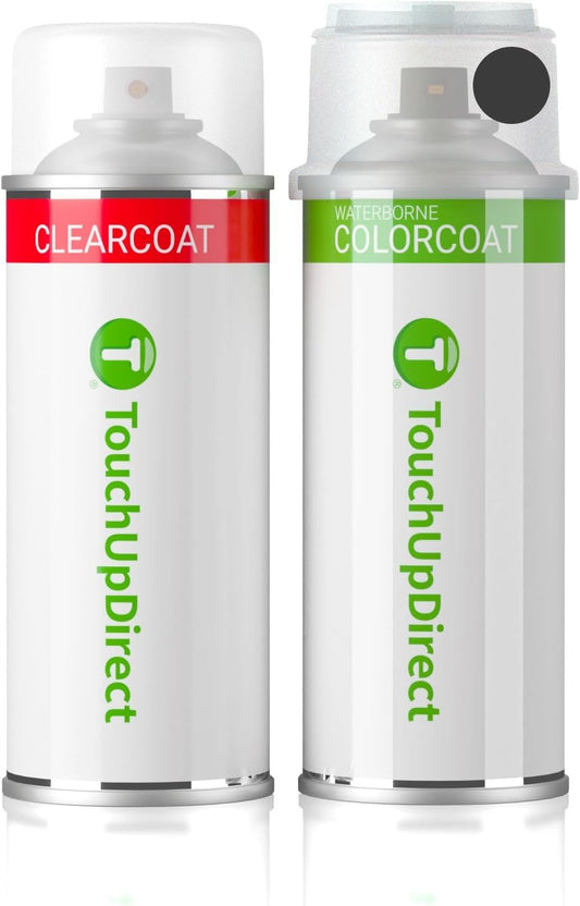 TouchUpDirect 1M1 Smoke Compatible with Toyota Exact Match Touch Up Paint Aerosol - Essential Kit