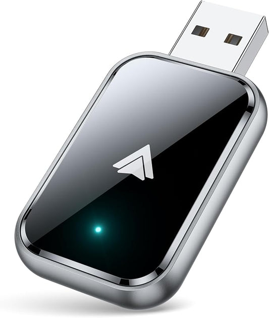 Wireless Android Auto Adapter for Android, Convert Wired to Wireless, Mini Size with Extension USB-C/Type-C, Stable Control & No Delay, Supports Car Original Control