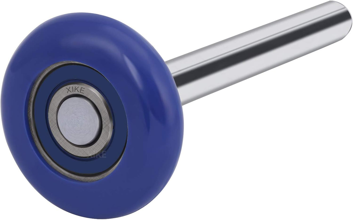 XiKe 12 Pack Blue 2" Nylon Garage Door Roller 4" Stem, Quiet/Durable and High Load, Use 6200-2RS Double Seals Precision Bearings.
