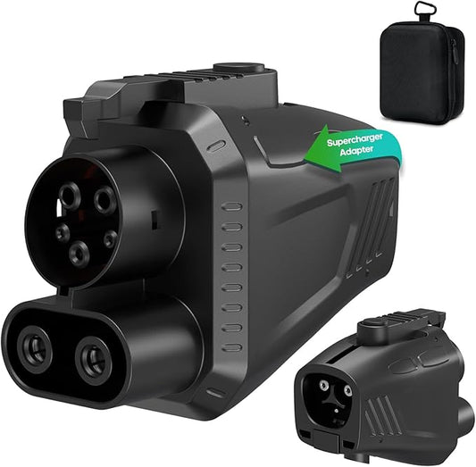 NACS to CCS Electric Vehicle Adapter for Tesla Supercharger, 500 Amps/1,000V Fast DC Charge CCS1 EV‘s, Compatible with Ford, GM, Nissan, Volvo, Rivian, Hyundai and More - UL 2252 SGS Certified