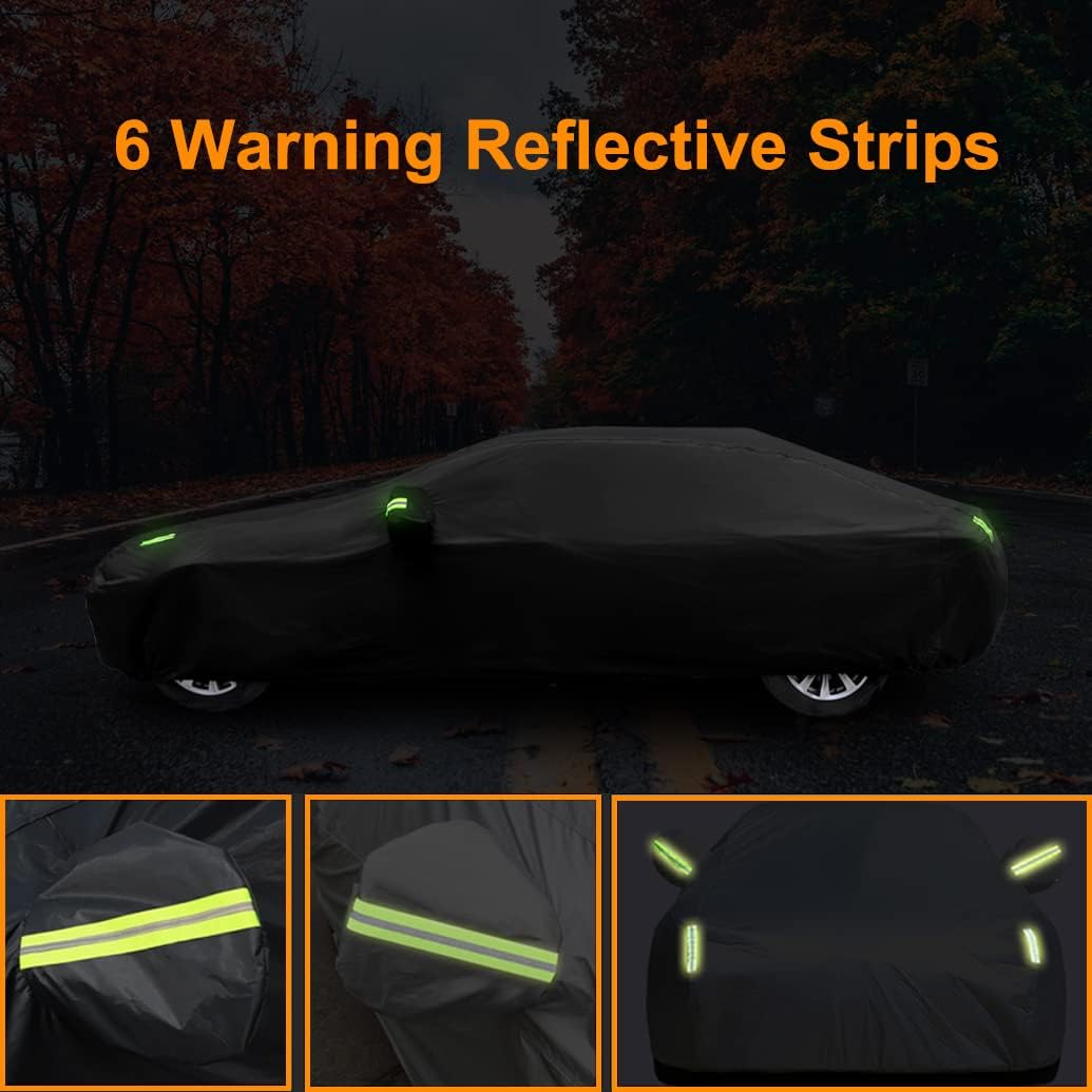 Custom Car Cover Compatible with BMW Z4 Z4M 2002-2025 E85 E86 E89 G29 Coupe Convertible, Waterproof All Weather Cover with Cotton Lining, Heavy Duty Rain Snow Sun UV Covers for Outdoor Indoor