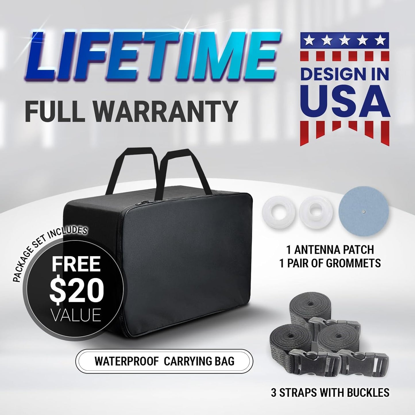 iCarCover Custom Car Cover for Pontiac Lemans Sedan (1988-1993) Waterproof All-Weather Rain Snow UV Sun Protector Full Exterior Indoor Outdoor Car Cover (Stripe - Black/Gray)
