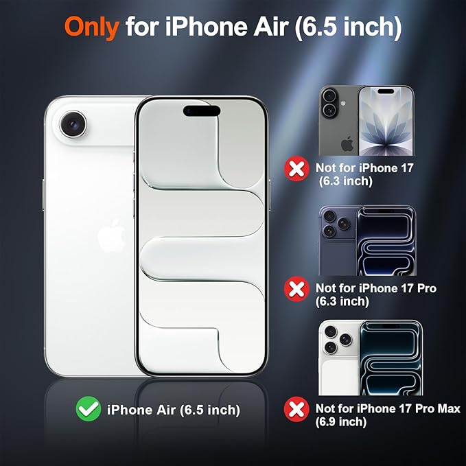 SUPFINE Magnetic for iPhone Air Case (Compatible with MagSafe)(Military Grade Drop Protection) Slim Translucent Matte Shockproof with Anti-Fingerprint Phone Cover for 17 Air,Wine Red