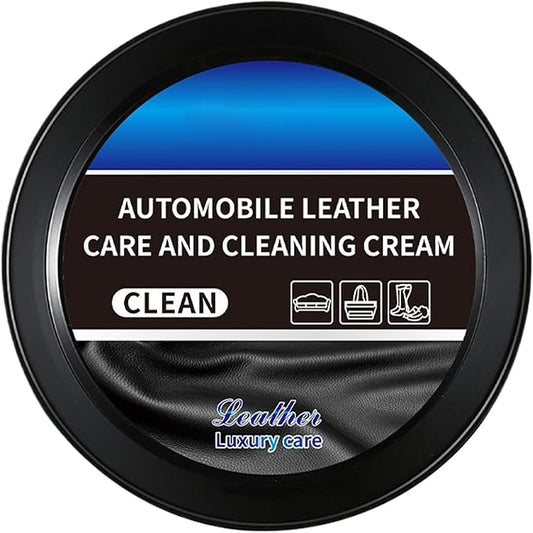 Leather Cleaner for Car Interior Seats Furniture Couches 120g Car Leather Finish Cream