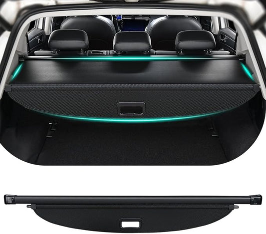 Tecoom Cargo Cover fit for Chevy Equinox Accessories 2018-2025, Retractable Rear Trunk Cover Luggage Security Shade, Anti-Peeping Privacy Screen Protector, Carbon Fiber Texture