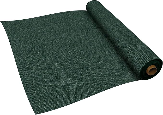TANG Sun Shade Fabric Roll 8'x3' Shade Cloth for Garden Dark Green HDPE Mesh Shading Pergola Cover Replacement Canopy, 95% Blockage Sunshades for Outdoor Patio Backyard Plant