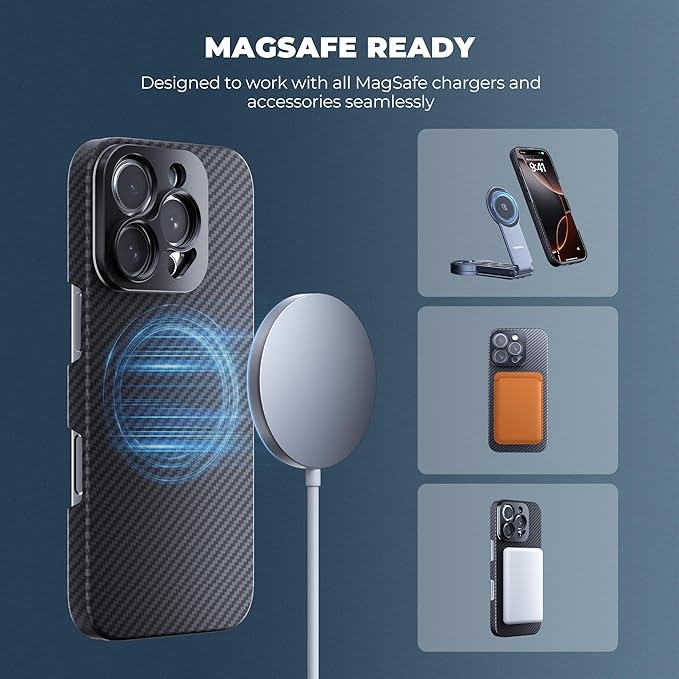 FREEWELL Pro Filmmaker Case for iPhone 16 Pro Max - 17mm Lens & Magnetic Filter Mount Black