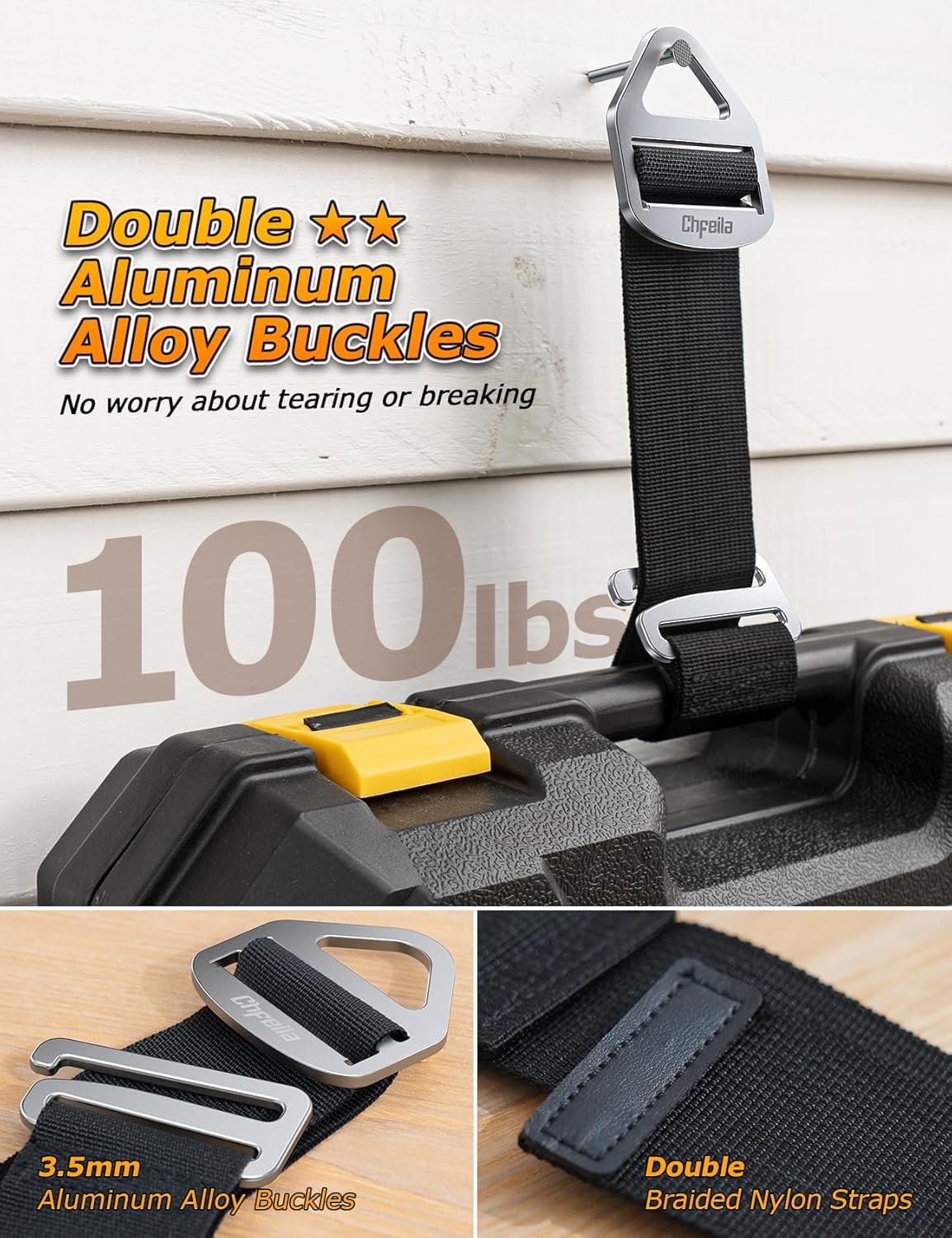 10 Pack One Hand Operation [1s Tighten by Gravity] Adjustable Extension Cord Organizer Holder, Hose Rope Storage Straps Wrap for RV Shed Workshop Garage Organization, Gadgets Tools Gifts for Dad Men
