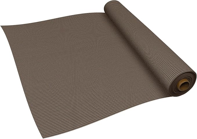 TANG Sun Shade Fabric Roll 8'x17' Shade Cloth for Garden Brown HDPE Mesh Shading Pergola Cover Replacement Canopy, 95% Blockage Sunshades for Outdoor Patio Backyard Plant