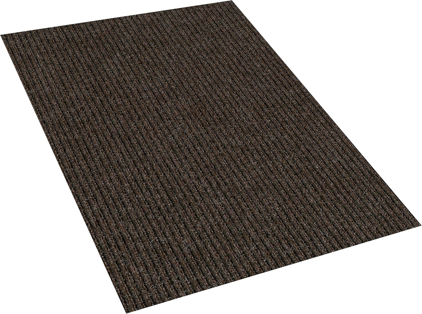 KOECKRITZ Heavy Duty Durable All Weather Indoor/Outdoor Non Slip Entrance Mat Rugs and Runners for Office Business Building Home Garage Front Door (5' x 18', Brick)